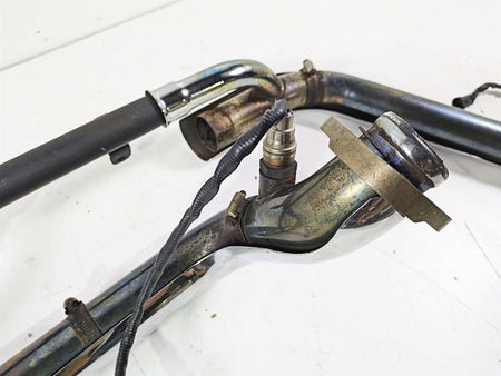 2009 Harley FXCWC Softail Rocker Oem Exhaust Header Pipe Set 65842-07 66780-07 {{ shop.shopifyCountryName }} - Mototech271