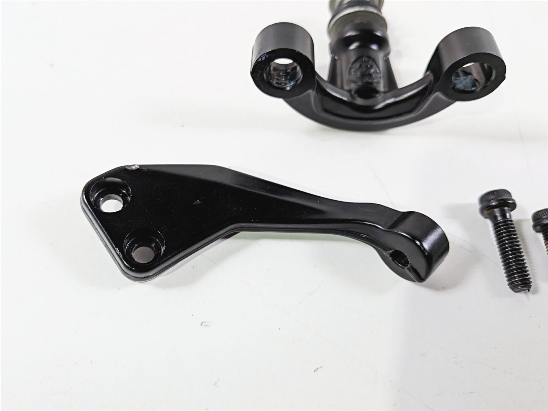 2023 Ducati Streetfighter V4 Steering Damper Mount Holder Set 8301H621AB-Mototech271