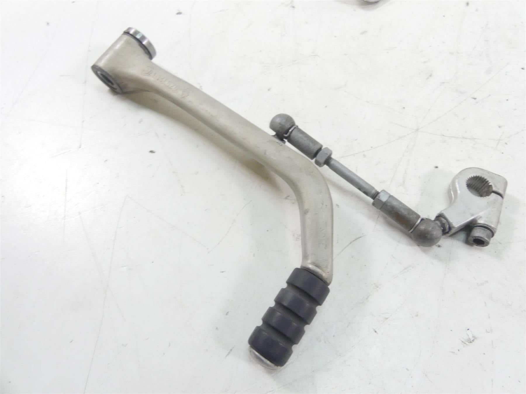 1999 BMW R1100 GS 259E Left Rider Footpeg Foot Peg & Shifter 46712314245 {{ shop.shopifyCountryName }} - Mototech271