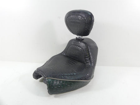 2005 Honda V-Twin VTX1800 S3 Mustang Front Crocodile Skin Seat Back Rest 528024 {{ shop.shopifyCountryName }} - Mototech271