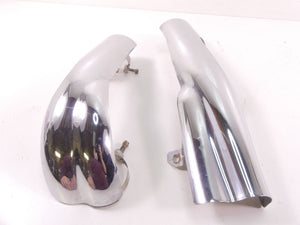 2009 Victory Vision Tour Mid Pipe Chrome Cover Fairing Set 1261795 1261794