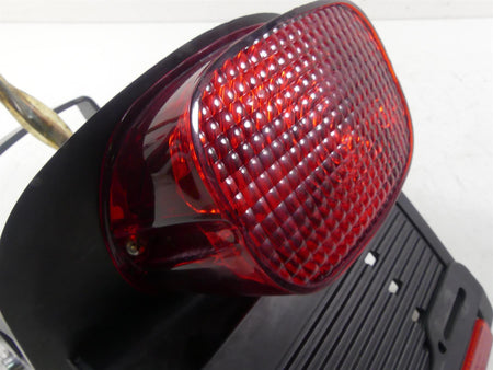 2009 Harley FXDF Dyna Fat Bob Taillight Tail Light & Plate Holder Set 60250-08A {{ shop.shopifyCountryName }} - Mototech271