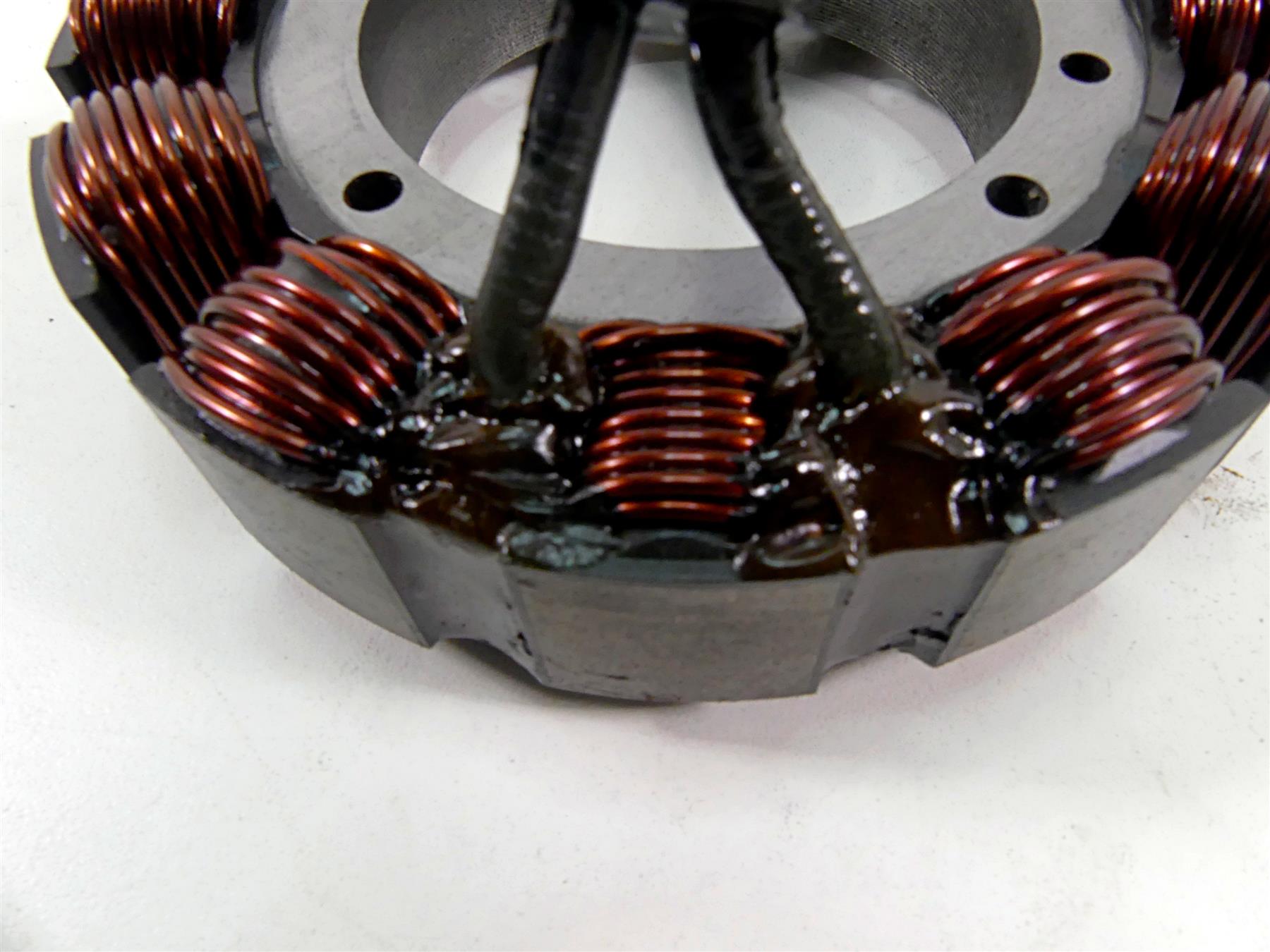 2003 Harley Touring FLHTCI E-Glide 100TH Stator Alternator Generator 29987-02A {{ shop.shopifyCountryName }} - Mototech271