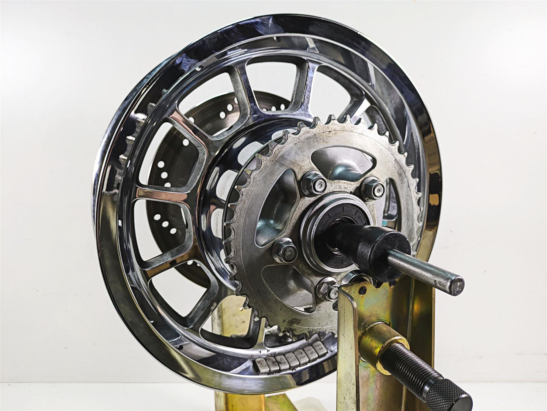 2011 Triumph America Straight 15x3.5 Rear Wheel Chrome Rim T2015265 {{ shop.shopifyCountryName }} - Mototech271