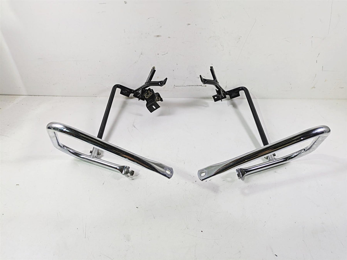 2011 Harley Touring FLHTCUSE CVO E-Glide Saddlebag Guard Rail Holders 49187-09 {{ shop.shopifyCountryName }} - Mototech271