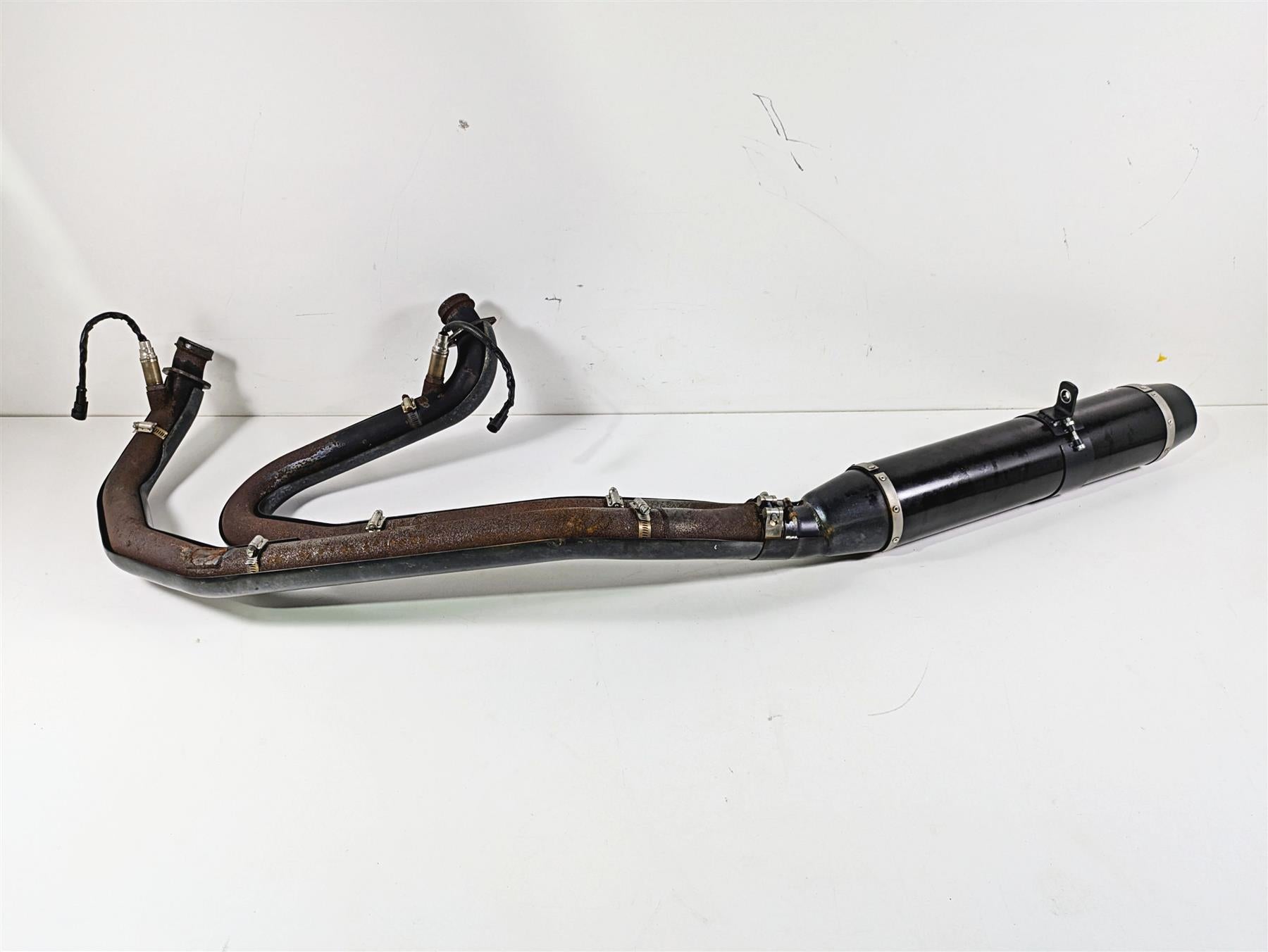 2009 Harley XR1200 Sportster D&D 2-1 Bobcat Exhaust System - Read