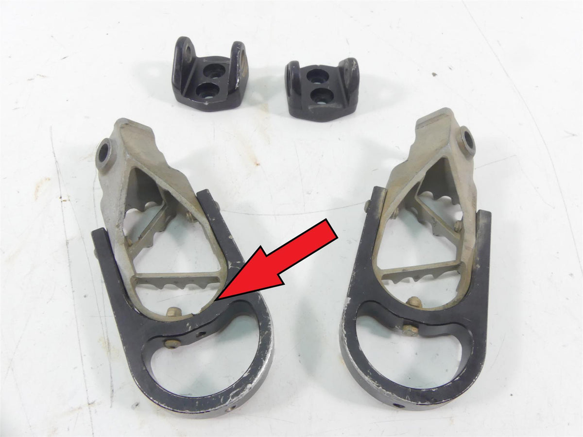 2015 KTM 1190 Adventure R Front Driver Rider Footpeg + Extension Set 78003040050 {{ shop.shopifyCountryName }} - Mototech271