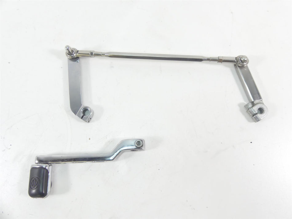 2004 Harley FLHTC SE CVO Electra Glide Chrome Shifter Lever & Linkage 34568-00 {{ shop.shopifyCountryName }} - Mototech271