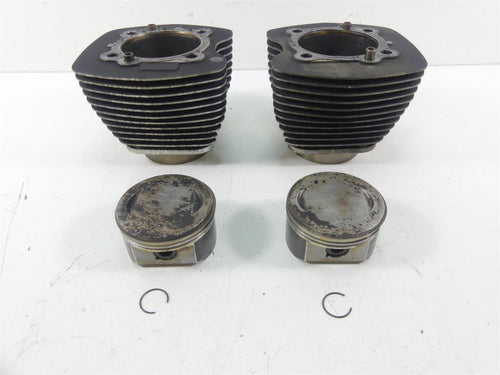 2002 Harley Softail FXSTDI Deuce Cylinder Jug Barrel Piston Set 16526-99 | Mototech271