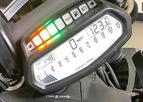 2015 Ducati Diavel Dark Speedometer Tacho Gauge Instrument 9K + Mount 40611081 {{ shop.shopifyCountryName }} - Mototech271