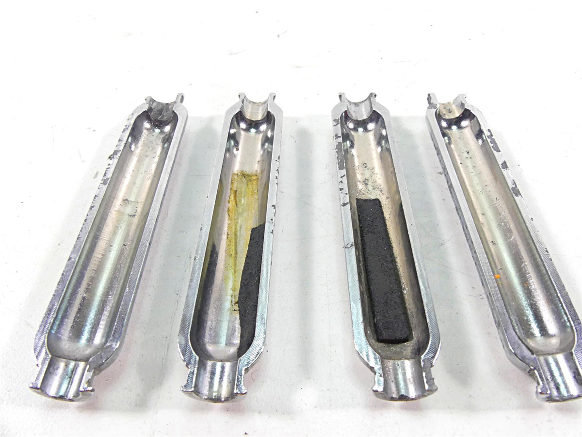 2007 Harley Touring FLHRSE CVO Road King Throttle Cable Chrome Cover Set {{ shop.shopifyCountryName }} - Mototech271