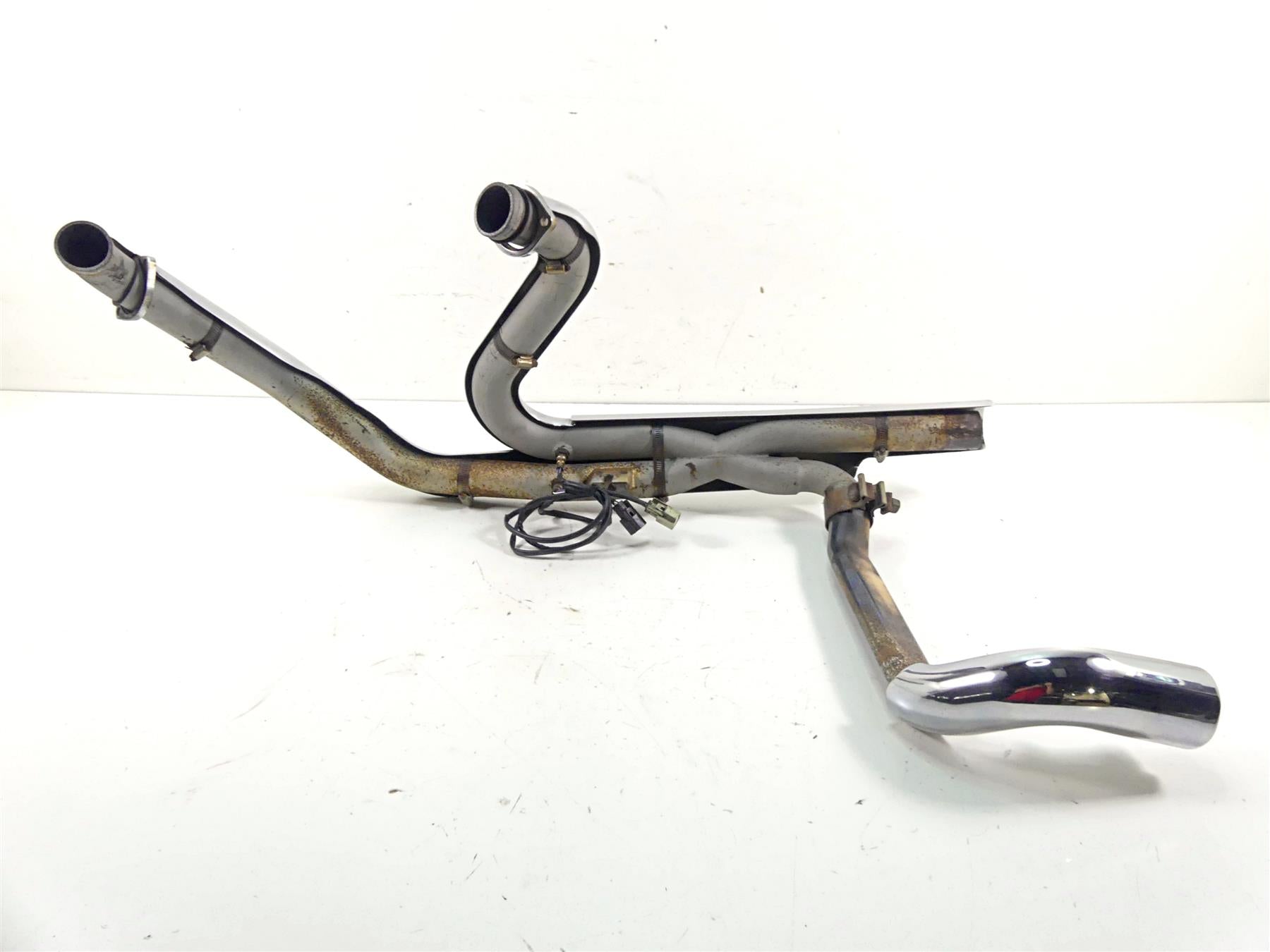 2013 Harley Touring FLTRX Road Glide Like Fuel Moto Jackpot 2-1/2" Exhaust Header {{ shop.shopifyCountryName }} - Mototech271