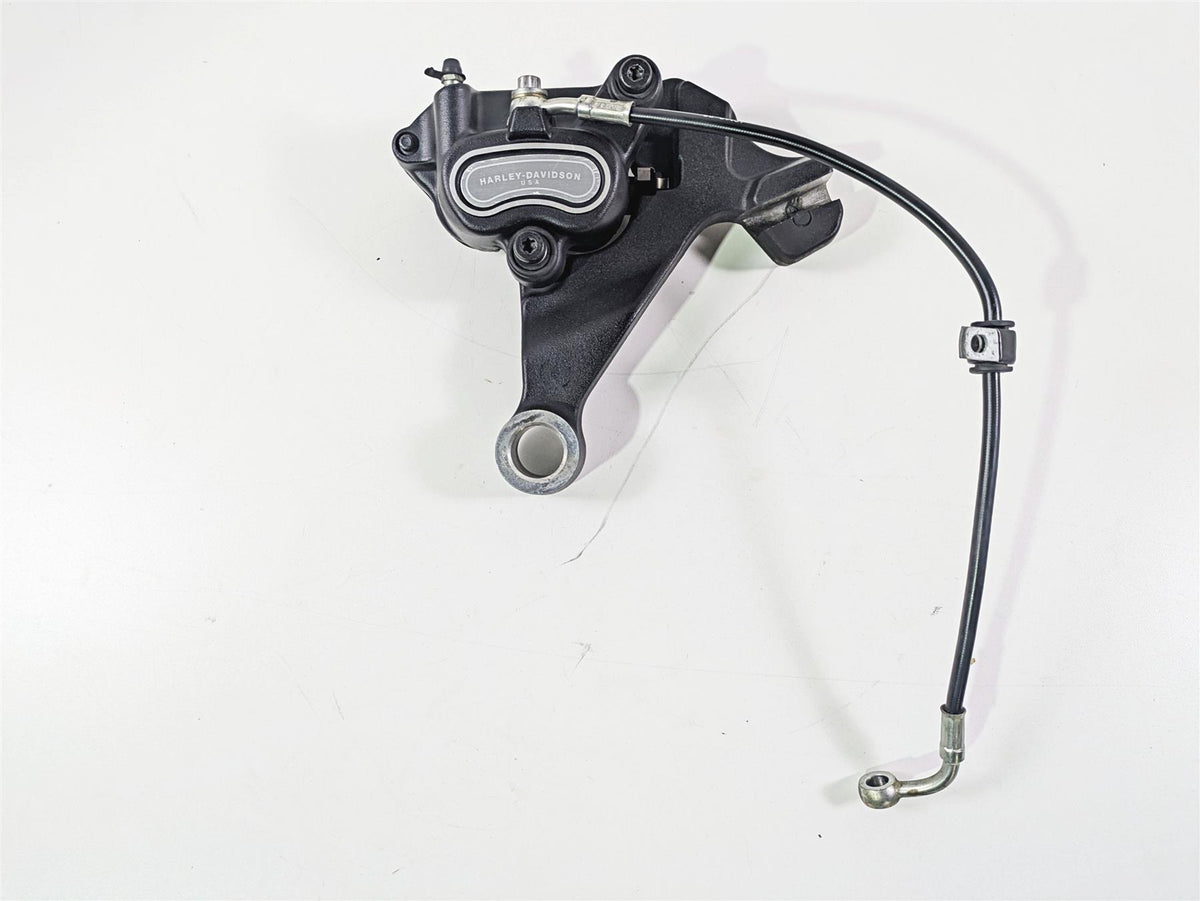 2009 Harley FXDC Dyna Super Glide Rear Brake Caliper + Mount 40908-08 {{ shop.shopifyCountryName }} - Mototech271
