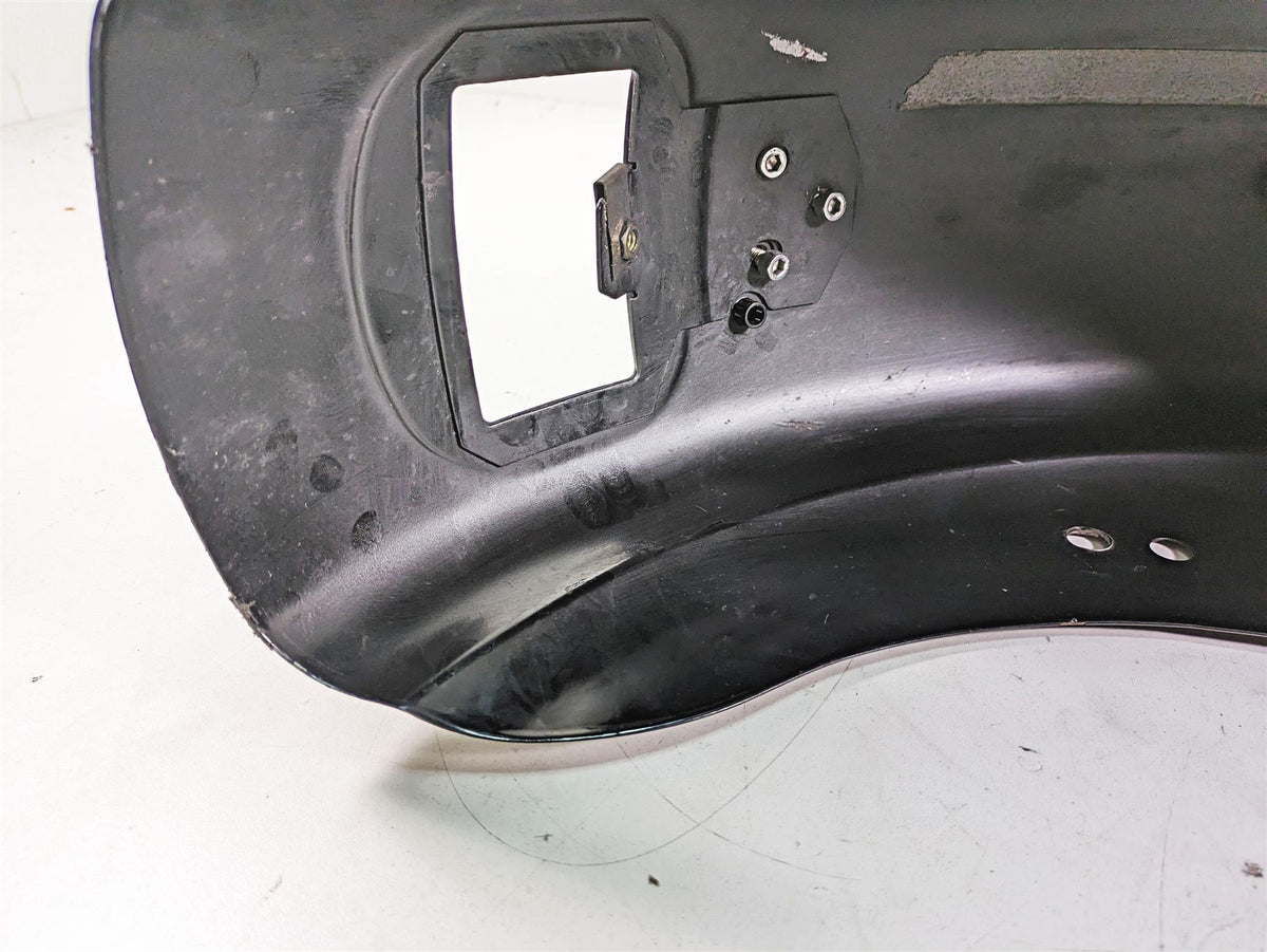 2005 Harley Dyna FXDL Low Rider Rear Fender Vivid Black Silver Stripes 59634-02 {{ shop.shopifyCountryName }} - Mototech271