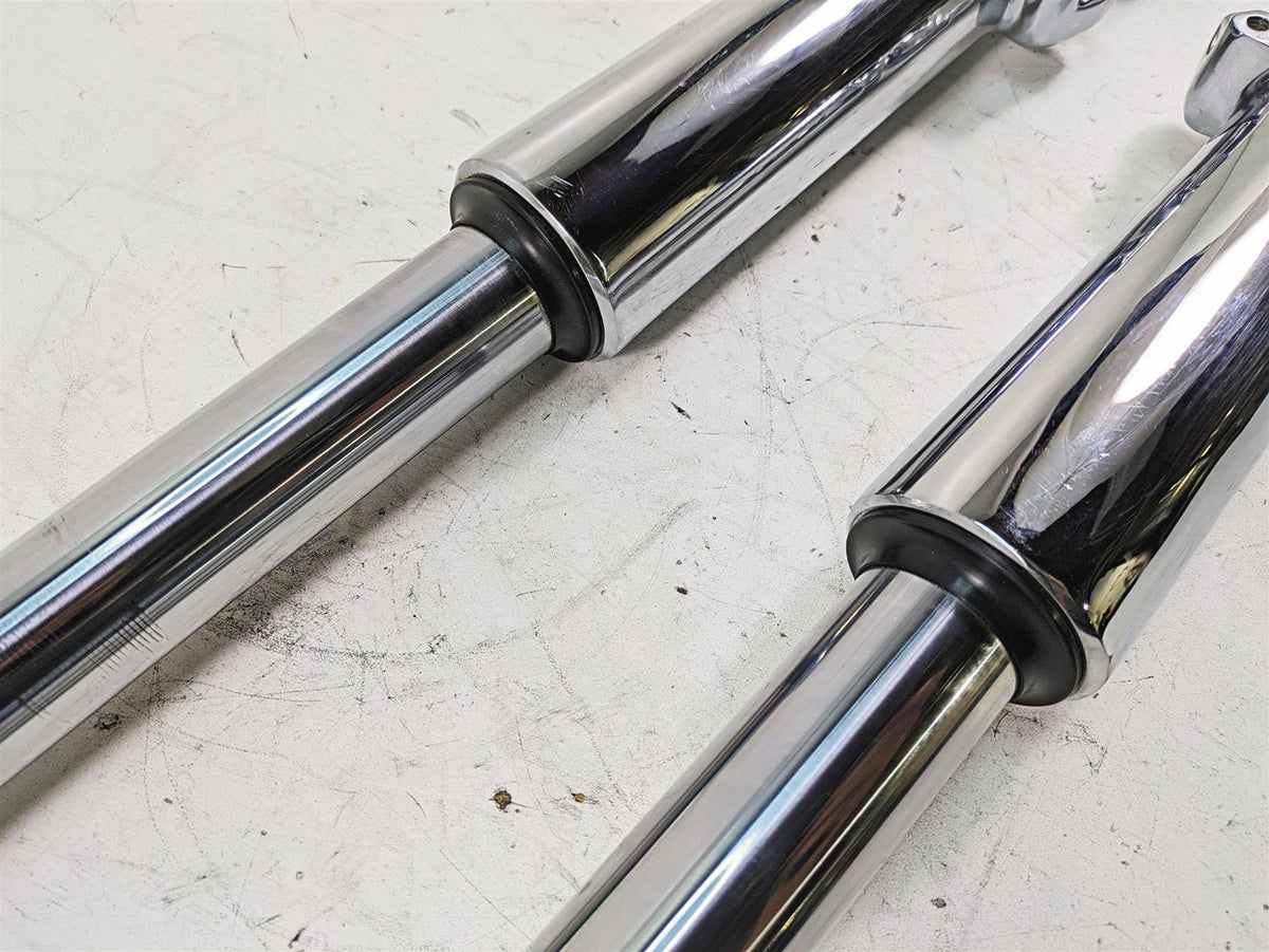 2010 Harley Touring FLHTCU Electra Glide Chrome Front Forks 41mm -Read 46495-09 {{ shop.shopifyCountryName }} - Mototech271