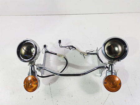 2008 Harley Touring FLHTP Electra Glide Front Blinker Spot Light Bar 68712-94A {{ shop.shopifyCountryName }} - Mototech271