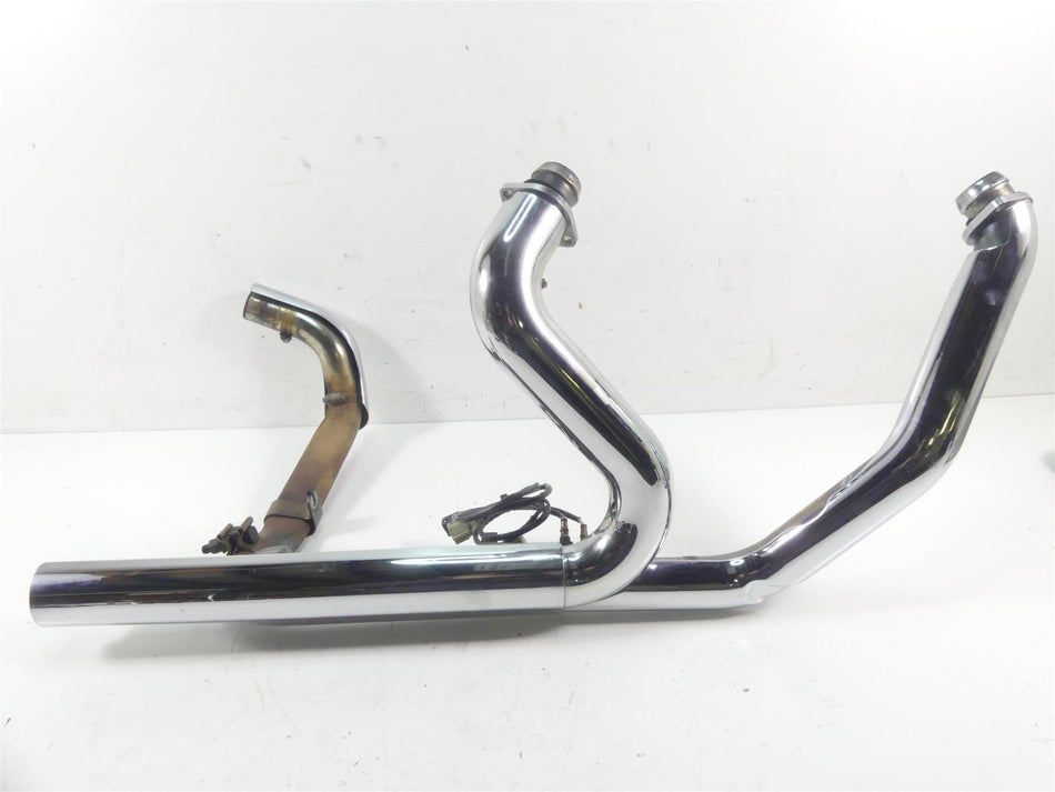 2012 Harley Touring FLHTK Electra Glide Oem Exhaust Pipe Header Set 66855-10A {{ shop.shopifyCountryName }} - Mototech271