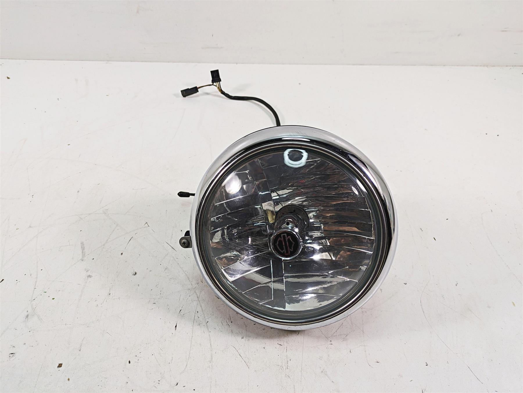 2013 Harley Softail FLSTFB Fat Boy Lo Headlight Head Light Lamp 73293-10A {{ shop.shopifyCountryName }} - Mototech271