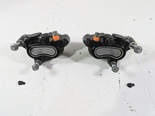 2015 Harley FXDL Dyna Low Rider Nice Dual Front Brake Caliper 41300001 41300002 | Mototech271