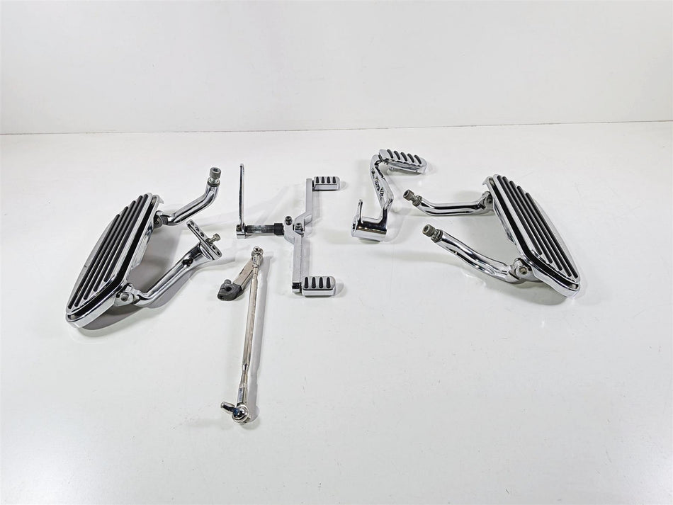 2006 Harley Touring FLHTCU SE CVO Electra Glide Left Floorboard Set 51055-04-Mototech271