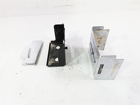2002 Harley Dyna FXDL Low Rider Battery Tray Box & Skull Chrome Cover 66375-97 {{ shop.shopifyCountryName }} - Mototech271
