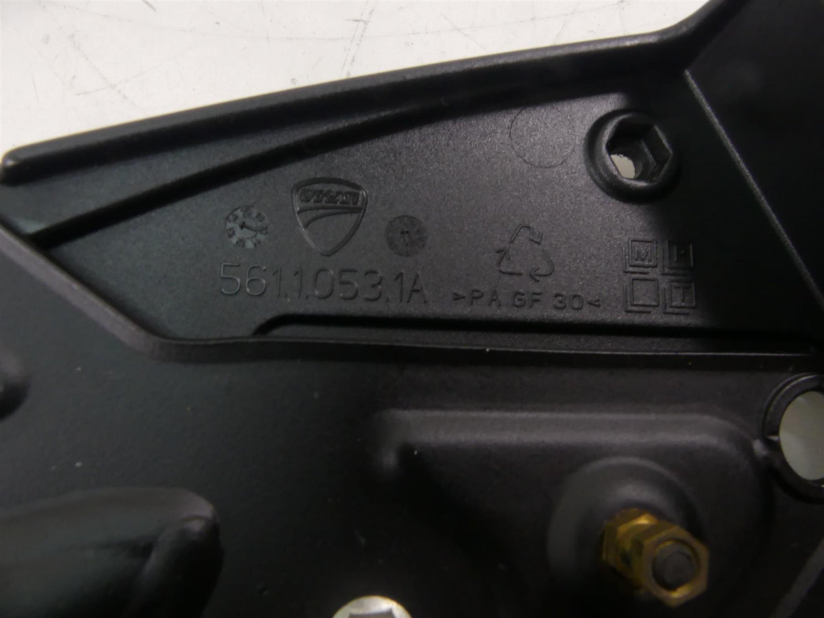 2015 Ducati Diavel Carbon Red Rear License Plate Holder Set 56113163AA 56110531A {{ shop.shopifyCountryName }} - Mototech271