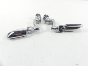 2012 Harley Touring FLHX Street Glide Adjustable Chrome Highway Foot Peg Set