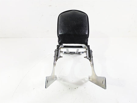 2002 Harley Dyna FXDL Low Rider Rear Chrome Sissy Bar Backrest Six Pack Rack {{ shop.shopifyCountryName }} - Mototech271