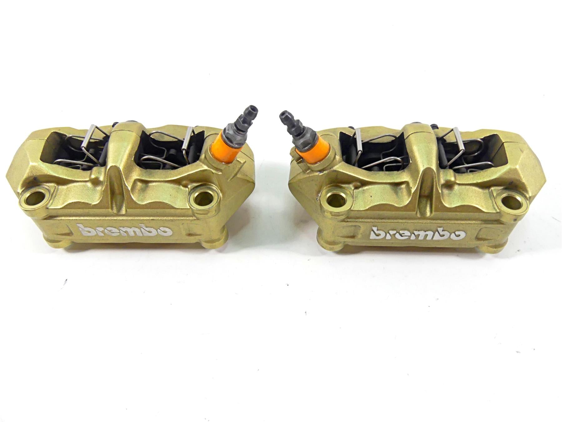 2013 BMW S1000RR K46 Front Brembo Brake Caliper Set 34117714783 34117714784
