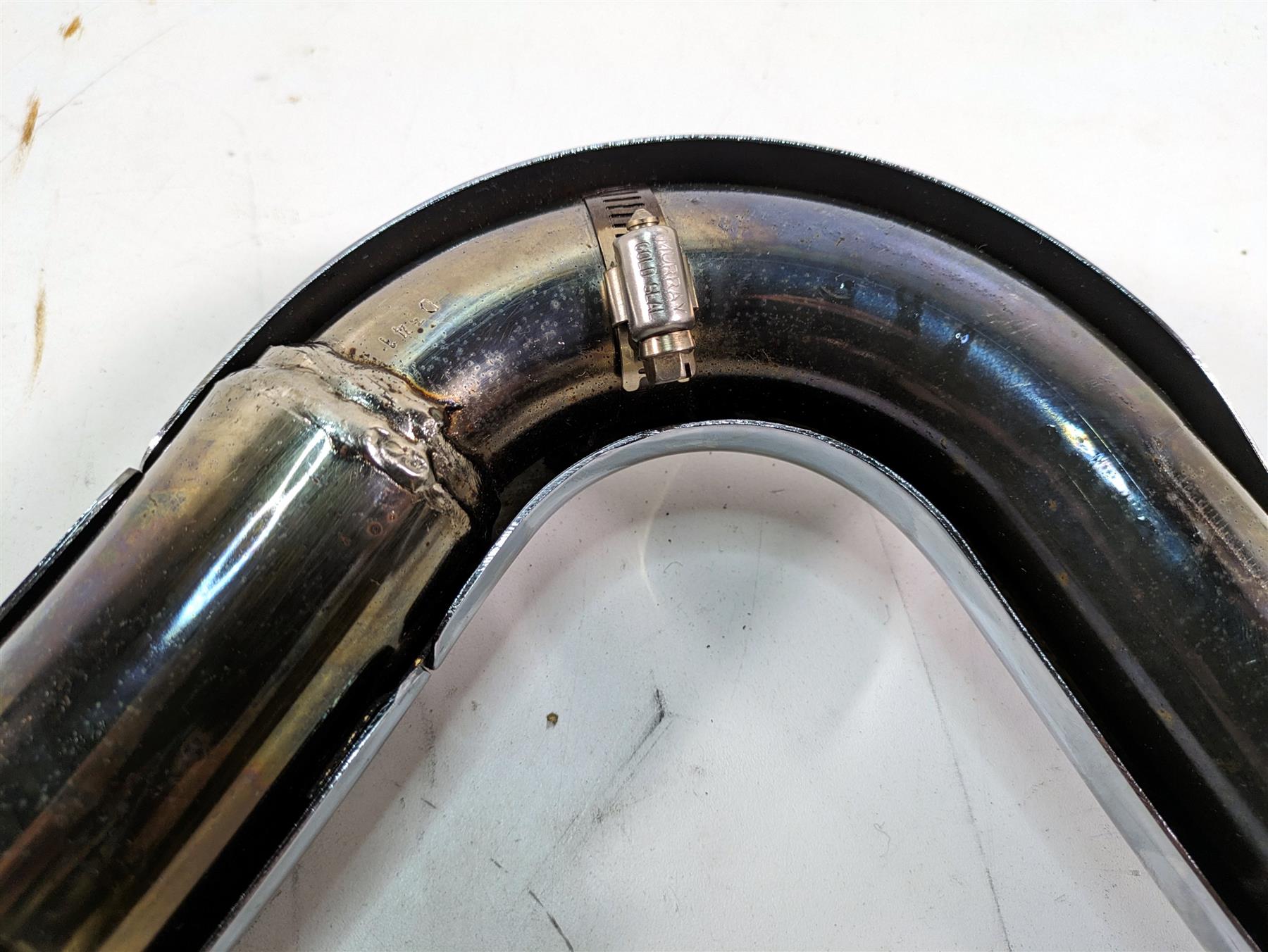 2000 Harley Dyna FXDL Low Rider Rear Vance Hines Big Radius Exhaust Pipe 26007 {{ shop.shopifyCountryName }} - Mototech271