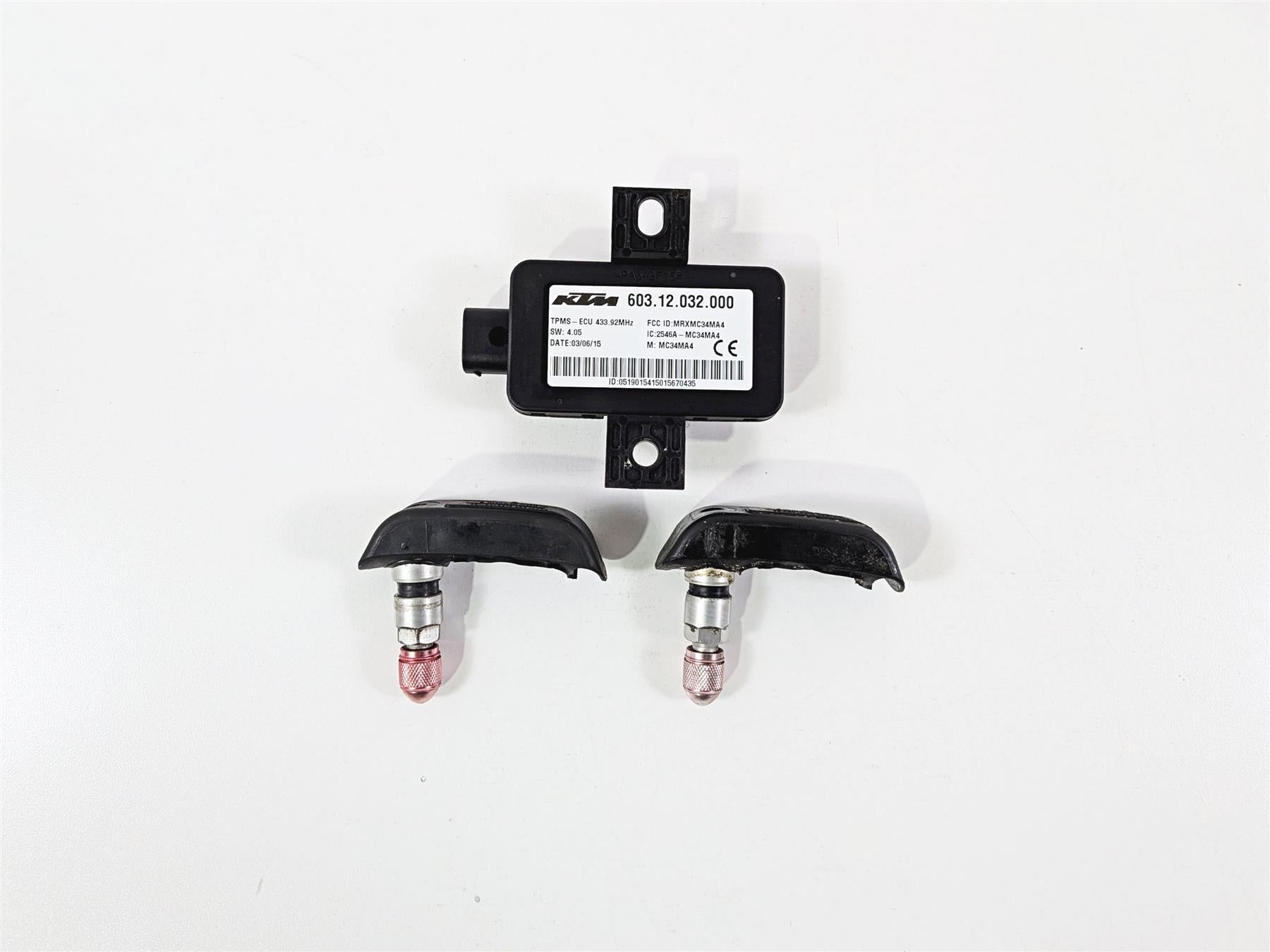 2016 KTM 1290 Super Adventure Tire Pressure Sensors & Module 60312032000 {{ shop.shopifyCountryName }} - Mototech271