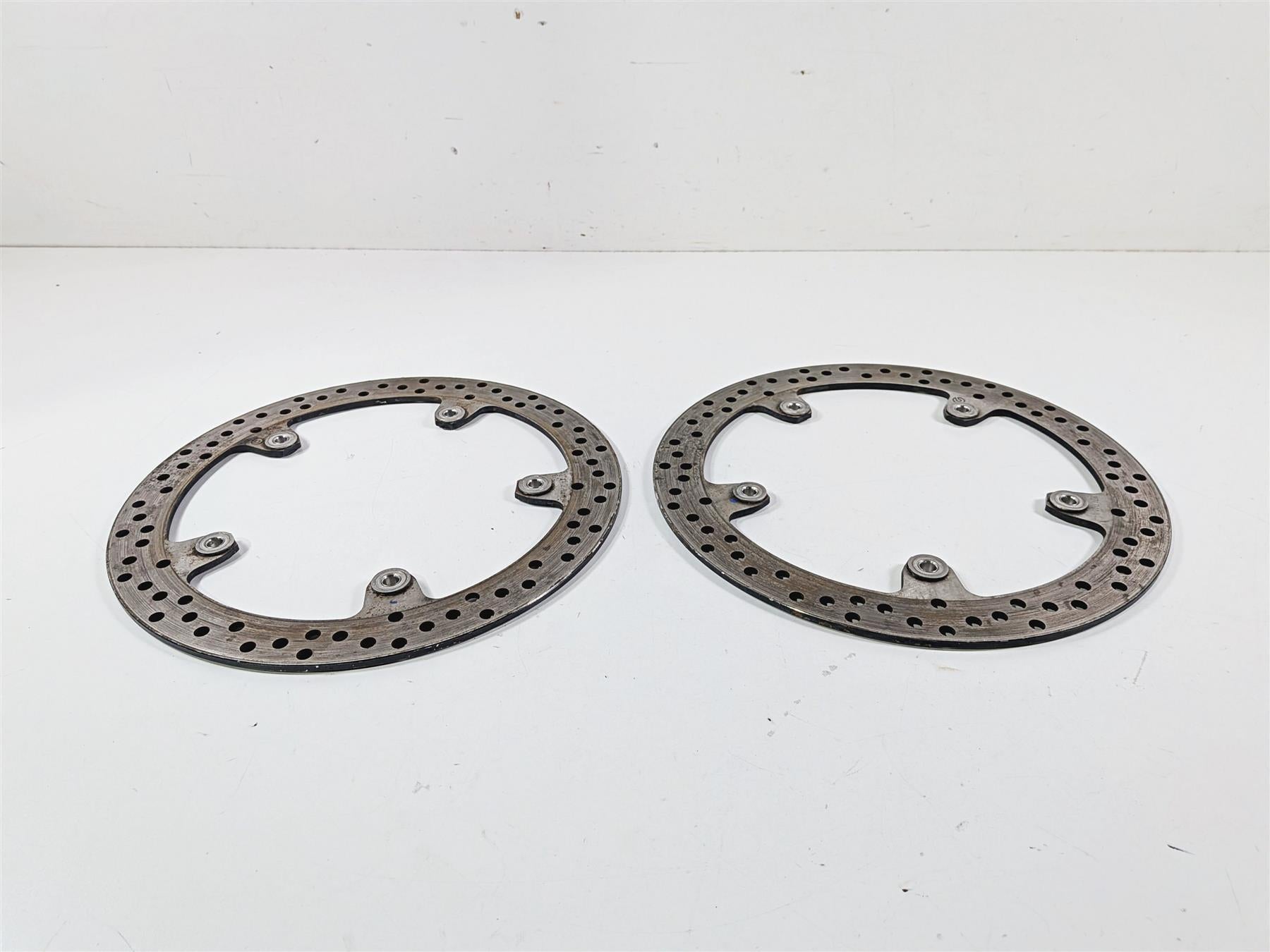 2016 BMW R1200RT RT RTW K52 Front Brake Rotor Set Brembo 320mm 34118526575 {{ shop.shopifyCountryName }} - Mototech271