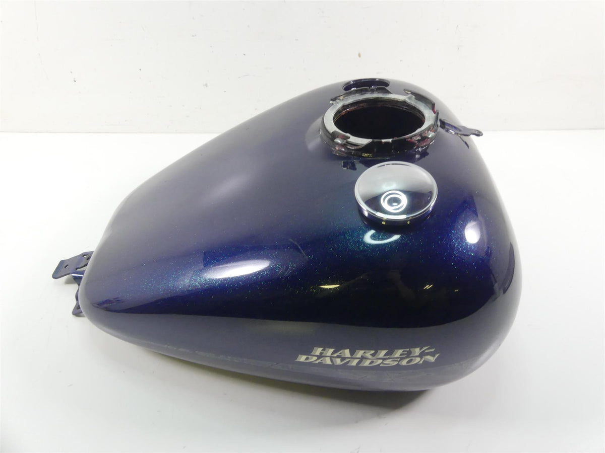 2016 Harley Touring FLHR Road King Fuel Tank Cosmic Blue Pearl - Read 61000691 {{ shop.shopifyCountryName }} - Mototech271