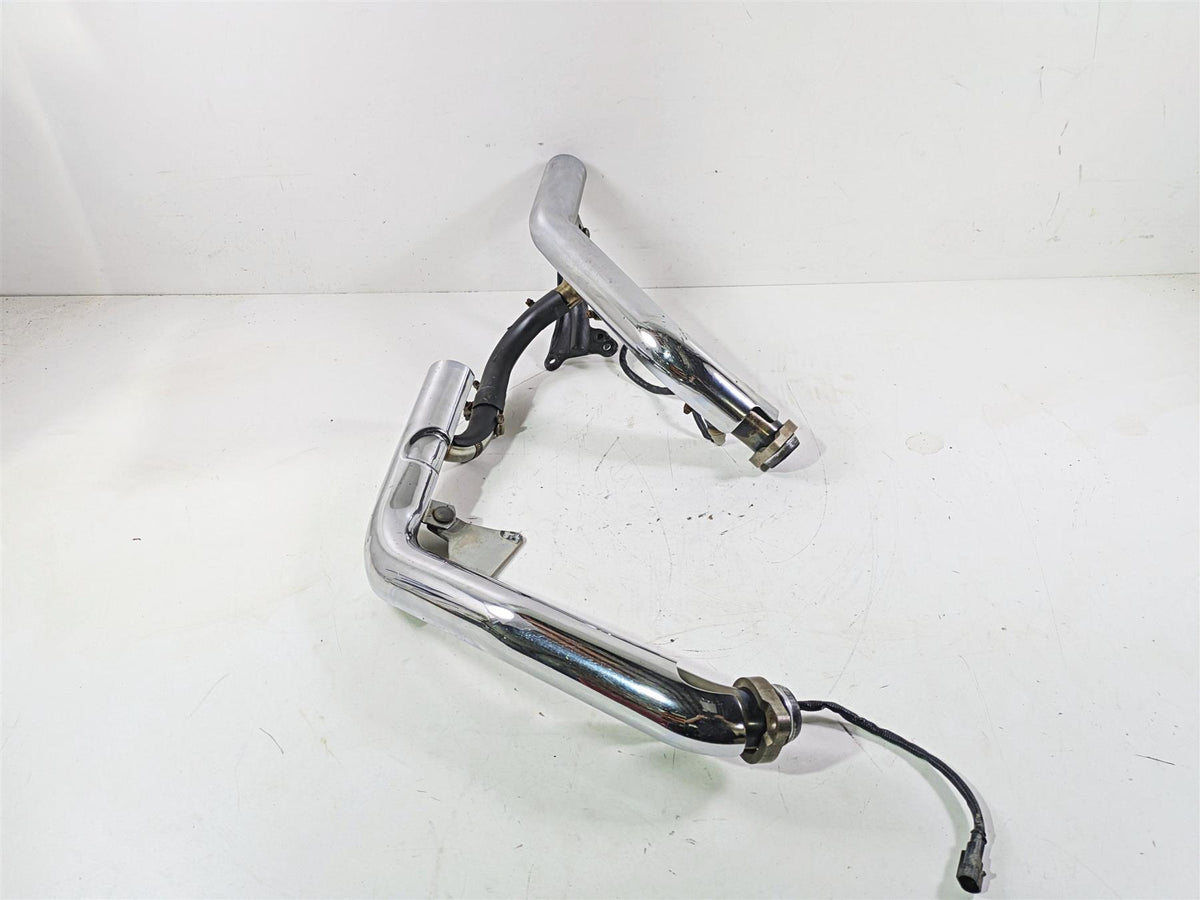 2011 Harley FXDC Dyna Super Glide Oem Stock Exhaust Header Set 65631-10 65825-10 {{ shop.shopifyCountryName }} - Mototech271