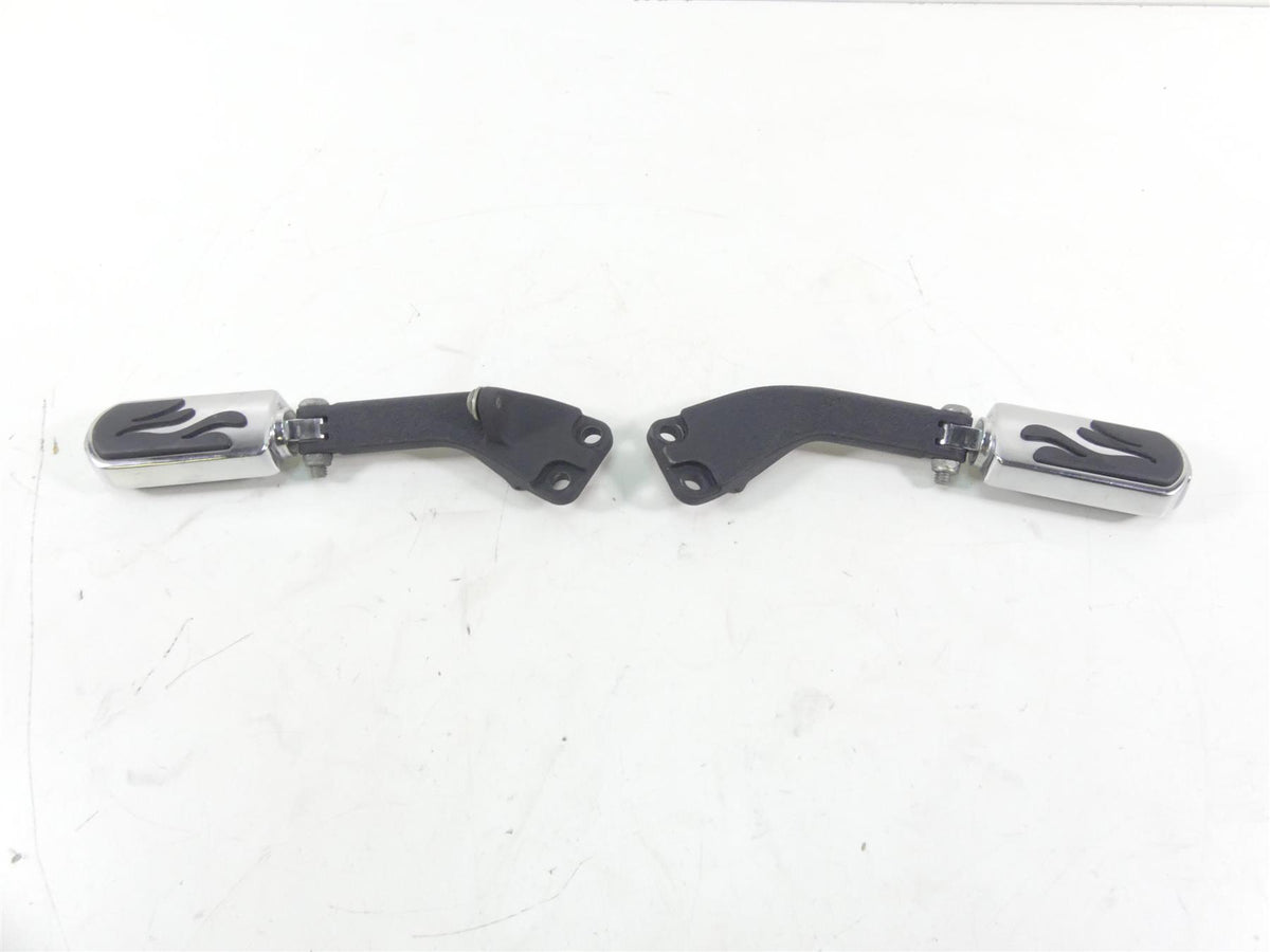 2009 Harley FXDL Dyna Low Rider Rear Passenger Footpeg Set 49224-06A 49230-06 {{ shop.shopifyCountryName }} - Mototech271