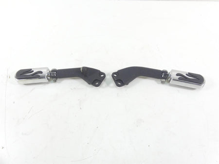 2009 Harley FXDL Dyna Low Rider Rear Passenger Footpeg Set 49224-06A 49230-06 {{ shop.shopifyCountryName }} - Mototech271