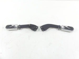 2009 Harley FXDL Dyna Low Rider Rear Passenger Footpeg Set 49224-06A 49230-06 | Mototech271