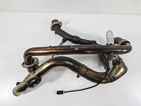 2011 Ducati Hypermotard 1100 Evo SP Stock Exhaust Header& Mid Pipe 57221571B {{ shop.shopifyCountryName }} - Mototech271