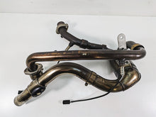 Load image into Gallery viewer, 2011 Ducati Hypermotard 1100 Evo SP Stock Exhaust Header&amp;  Mid Pipe 57221571B
