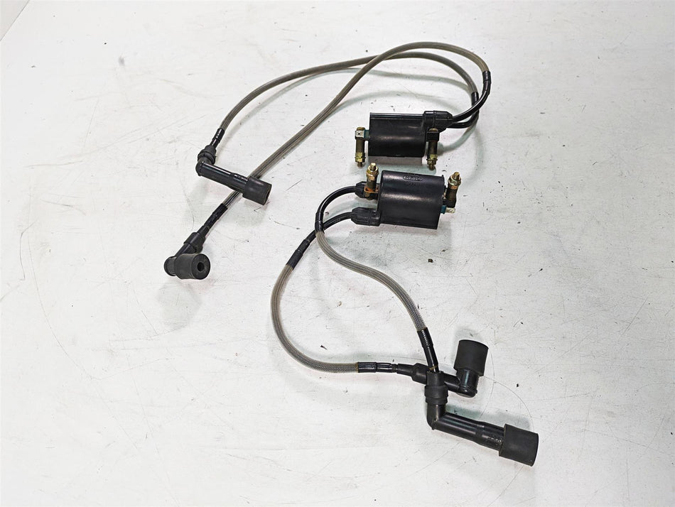 1997 Kawasaki VN1500 Vulcan Ignition Coil Wires Plug Set 21121-1154 21121-1155 {{ shop.shopifyCountryName }} - Mototech271