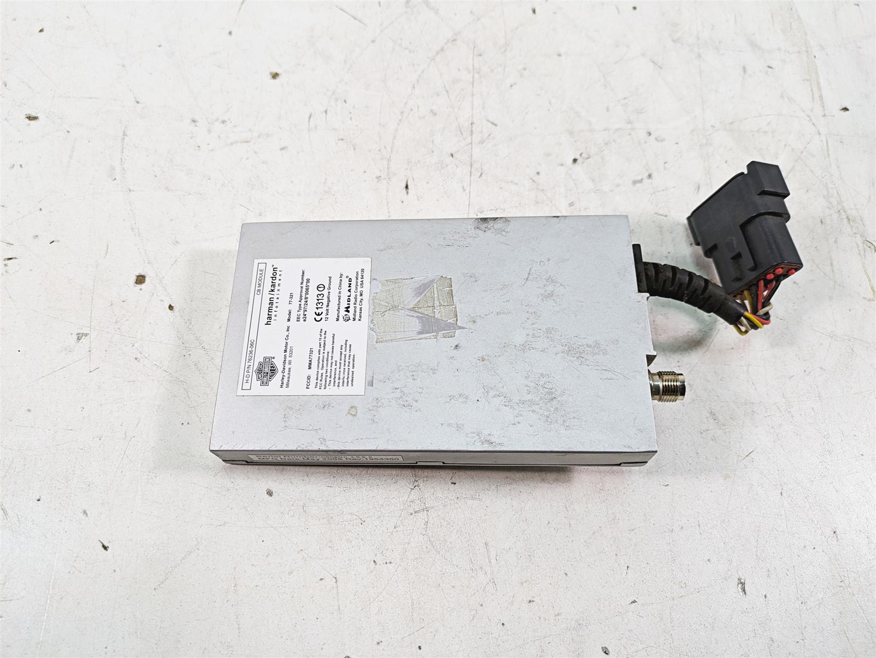 2009 Harley Touring FLHTCU Electra Glide Harman Kardon Cb Module 76236-06C {{ shop.shopifyCountryName }} - Mototech271