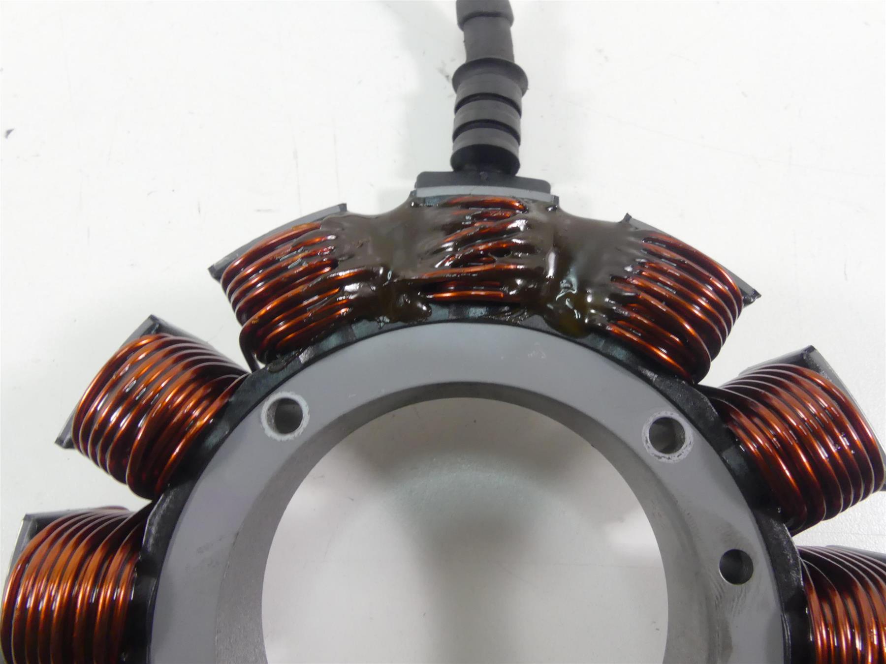 2005 Harley Touring FLHRSI Road King Alternator Generator Stator 29987-02A {{ shop.shopifyCountryName }} - Mototech271