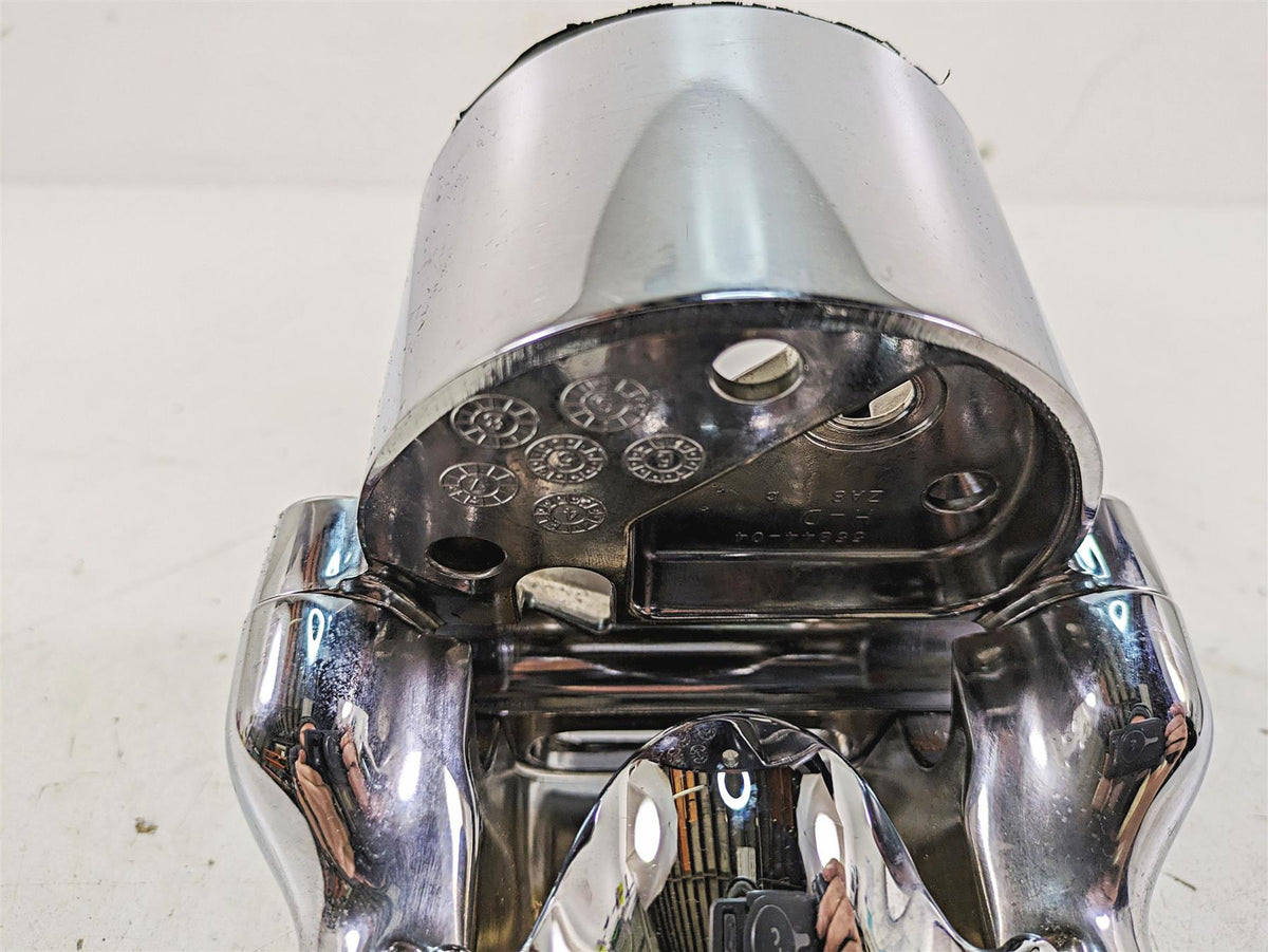 2007 Harley Sportster XL1200 C Riser Speedo Mount Chrome Cover Set 55842-04 {{ shop.shopifyCountryName }} - Mototech271
