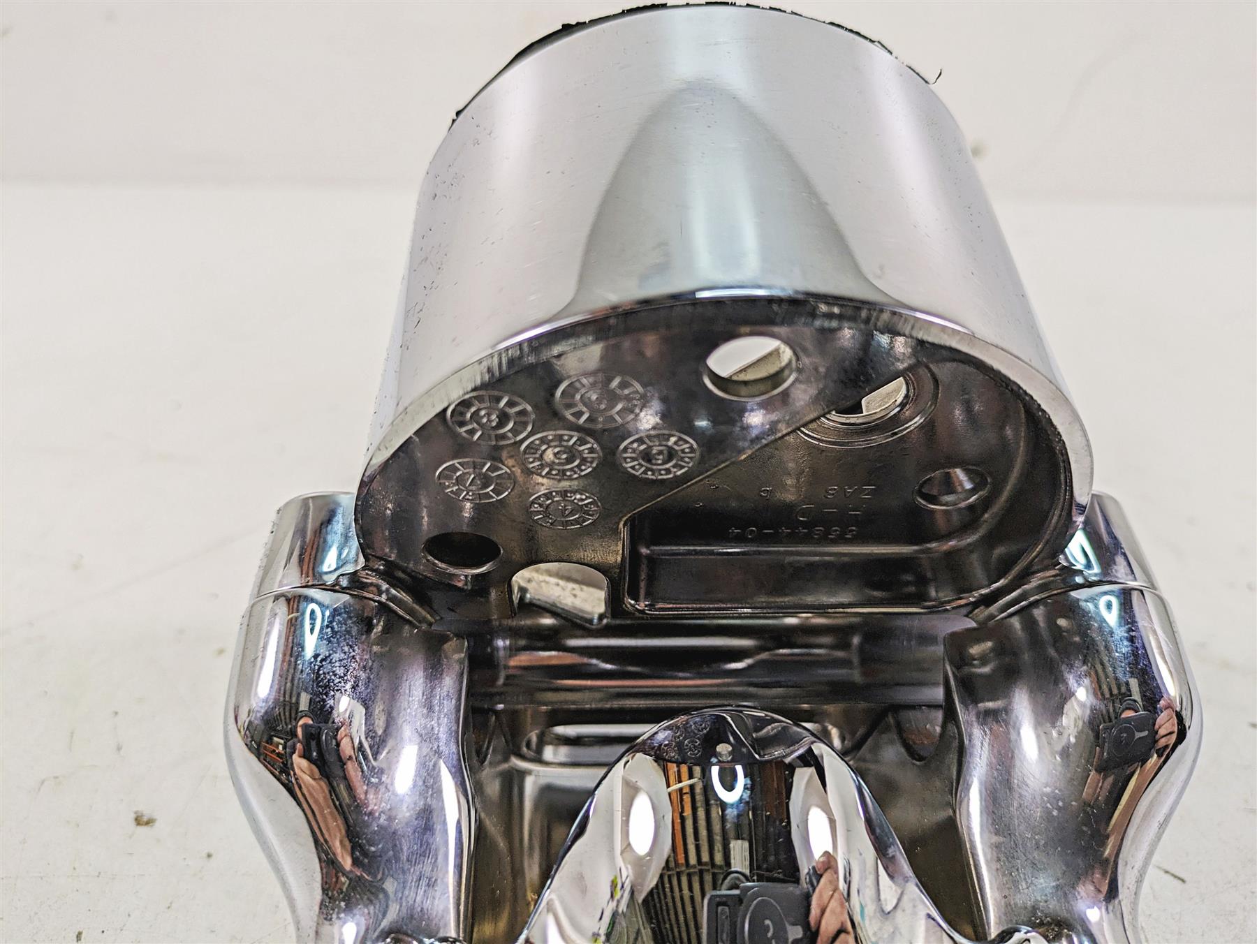2007 Harley Sportster XL1200 C Riser Speedo Mount Chrome Cover Set 55842-04 {{ shop.shopifyCountryName }} - Mototech271