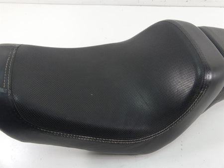 2014 Harley FXDF Dyna Fat Bob Rider Driver Dual Seat Saddle - Read 52000117 {{ shop.shopifyCountryName }} - Mototech271