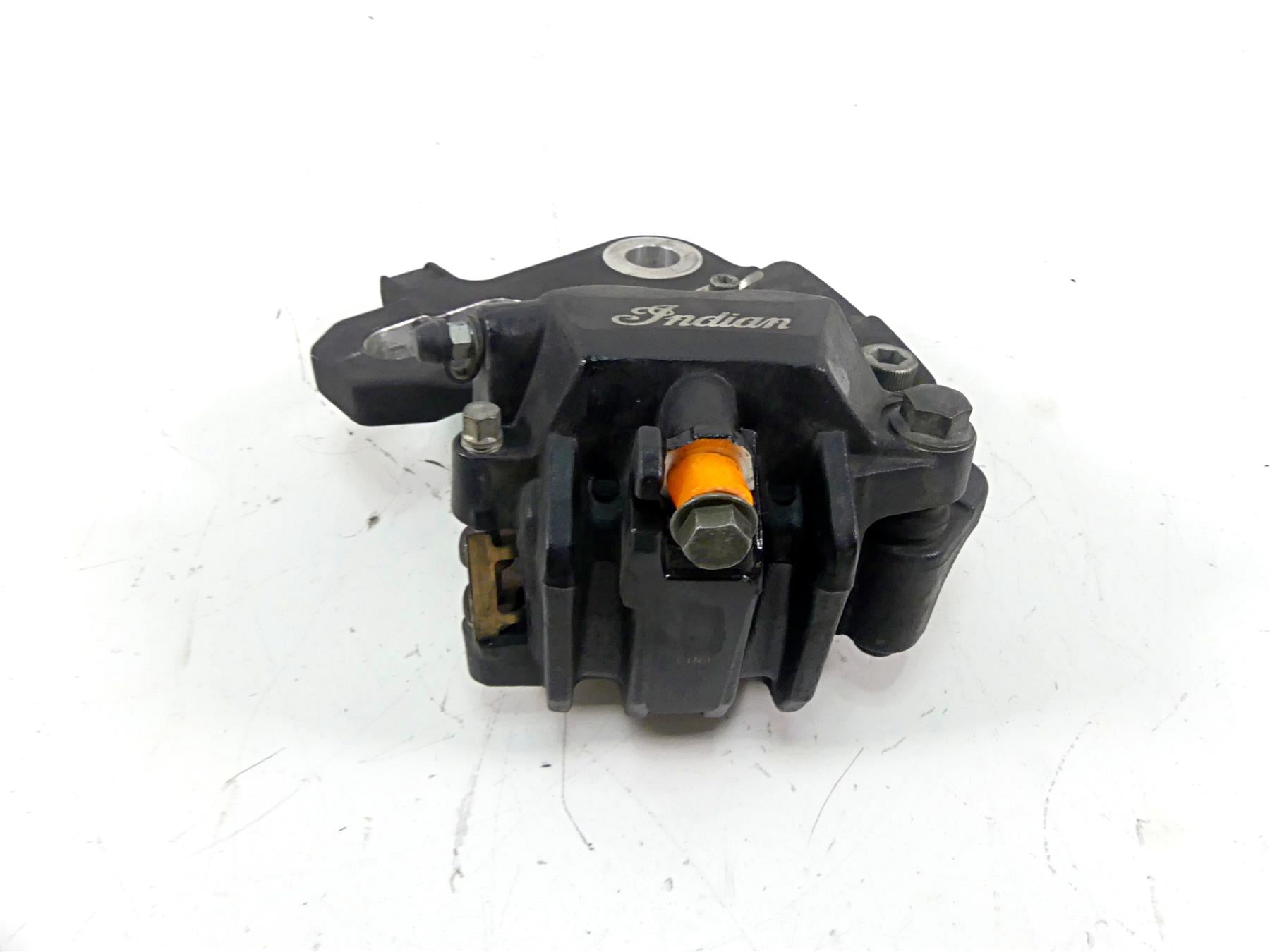 2019 Indian Chieftain Classic Rear Brake Caliper & Bracket 1912006 {{ shop.shopifyCountryName }} - Mototech271