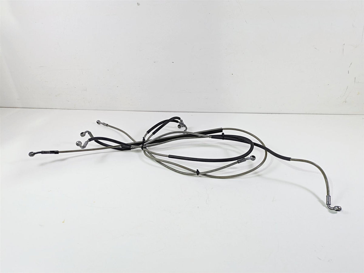 2016 Zero Motorcycles S 9.8 Front Rear Abs Brake Line Hose Set 25-07825 {{ shop.shopifyCountryName }} - Mototech271