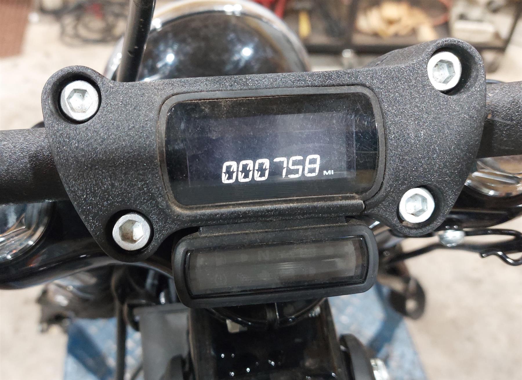 2021 Harley Softail FXBBS 114 Street Bob Speedometer Gauges 758 miles 70900651A {{ shop.shopifyCountryName }} - Mototech271