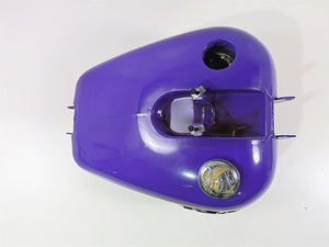 1999 Harley Dyna FXDL Low Rider Fuel Gas Petrol Tank Purple - Dented 61054-96