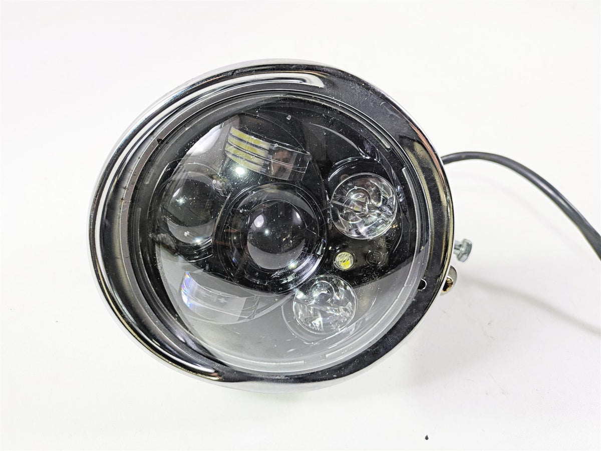 2004 Harley Softail FXSTDI Deuce Headlight & Led Bulb 68258-00B 4029270 {{ shop.shopifyCountryName }} - Mototech271